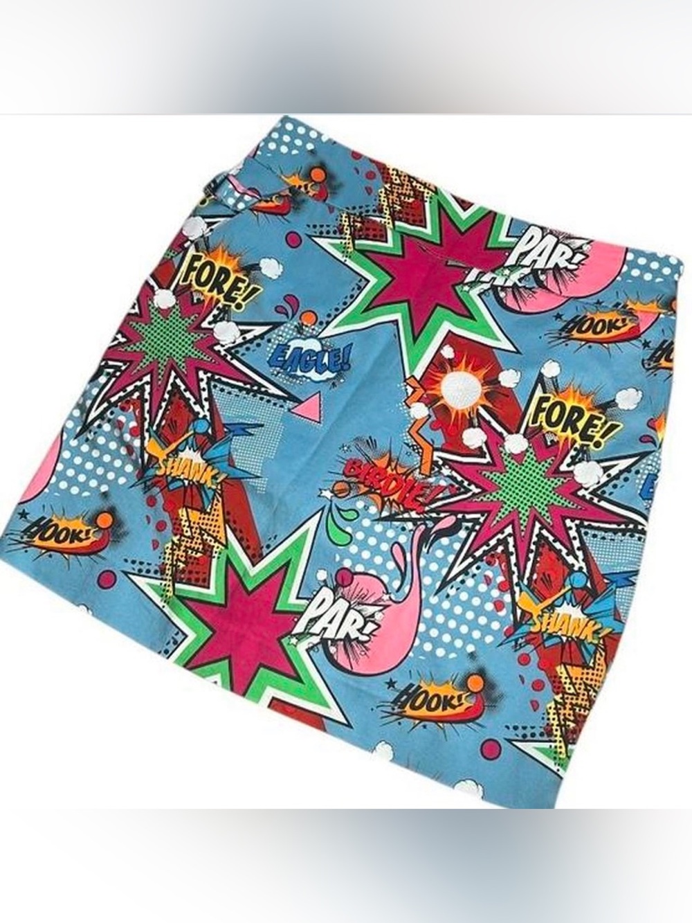 💥 Bold Comic Print Mini Skort – Statement Piece 💥